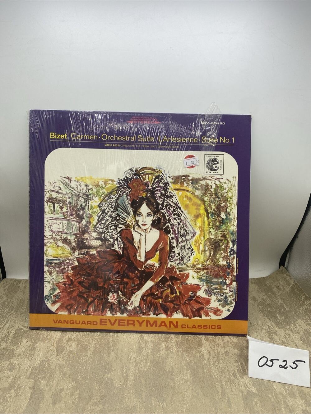 Georges Bizet - Carmen Orchestral Suite; L’arlesienne Suite #1 (LP- SRV-204)